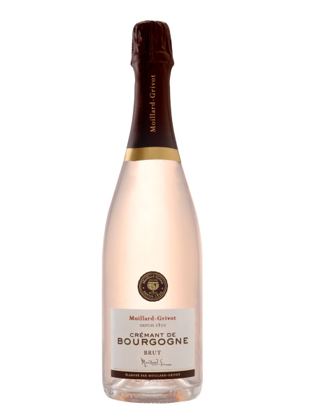 Вино игристое Розовое Брют Moillard-Grivot Crémant de Bourgogne Rose 2020 0,75 л фото