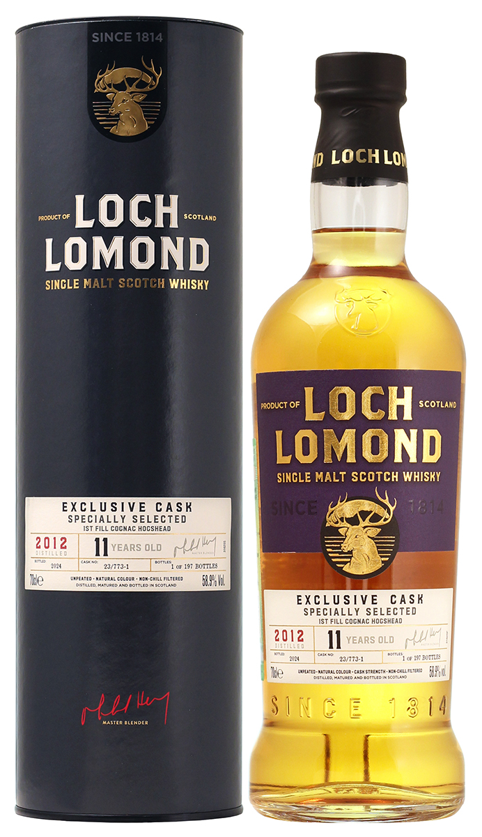 Виски Loch Lomond Exclusive Cask Specially Selected 11 years old in gift tube 0,7 л фото