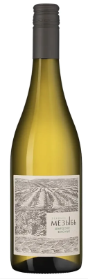 Вино Белое Сухое Usadba Mezyb Chardonnay Viognier Kuban Gelendzhik 2025 0,75 л фото