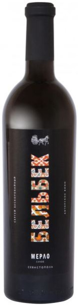 Вино Красное Сухое Belbek Merlot Crimea 2021 0,75 л фото