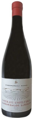 Вино Красное Сухое Kindzmarauli Marani, Saperavi Unfiltered 2022 0,75 л фото