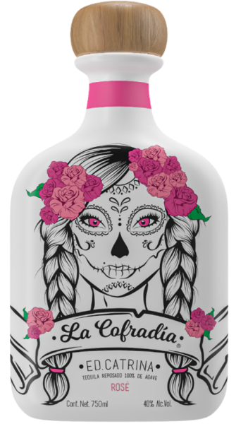 Текила La Cofradia Catrina Reposado Rose 0,75 л фото