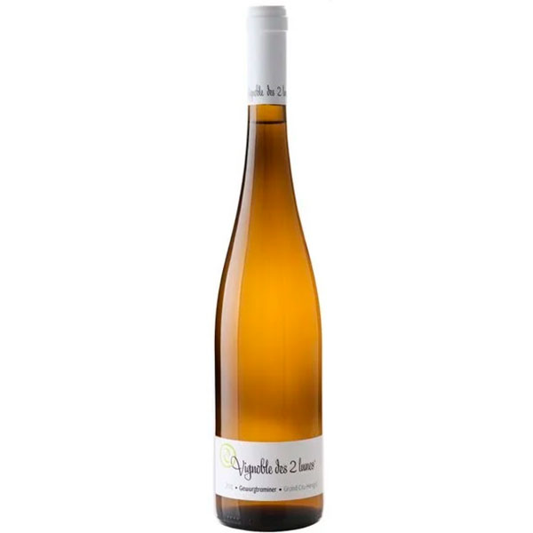 Вино Белое Полусладкое Vignoble des 2 Lunes Gewurztraminer Hengst Alsace Grand Cru 2011 0,75 л фото