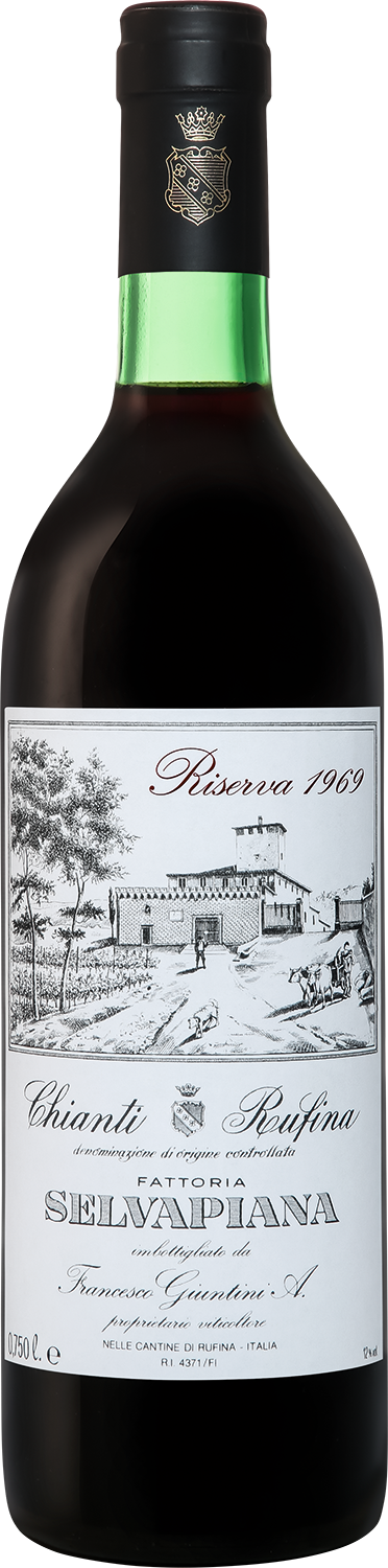 Вино Красное Сухое Fattoria Selvapiana Chianti Rufina Riserva 1969 0,75 л фото