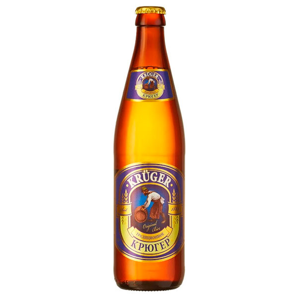 Пиво Kruger Traditsionnoe 0,5 л фото