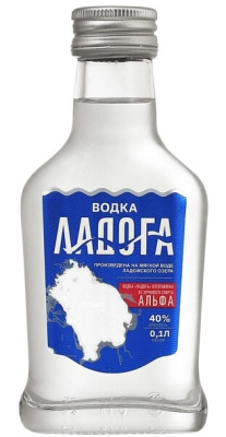 Водка Ladoga 0,1 л фото