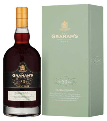 Портвейн Graham's 50 Year Old Tawny in gift box 1983 0,75 л фото