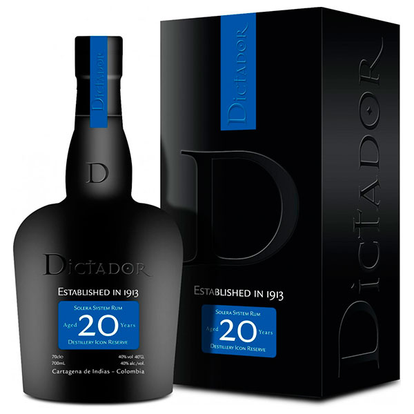 Ром Dictador 20 Years Old in gift box 0,7 л фото