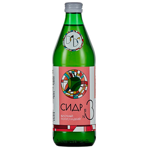 Сидр DaDa № 3 Semi-Sweet 0,5 л фото