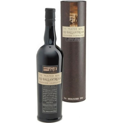 Виски Old Ballantruan The Peated Malt Single Malt Speyside in tube 0,70 л фото