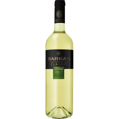 Вино Белое Полусухое Barkan Classic Emerald Riesling Galilee 2023 0,75 л фото