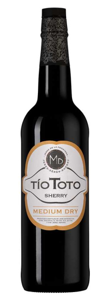 Херес Tio Toto Medium Dry 2020 0,75 л фото
