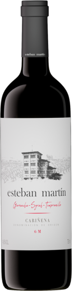 Вино Красное Сухое Esteban Martin 6 Meses Carinena 2020 0,75 л фото