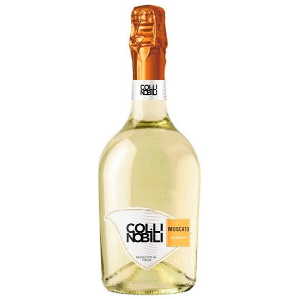 Вино игристое Белое Сладкое Collinobili Moscato Spumante 2020 0,75 л фото