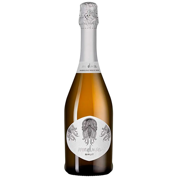 Вино игристое Белое Брют Medusa Brut 0,75 л фото