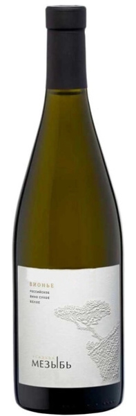 Вино Белое Сухое Usadba Mezyb Viognier Kuban Gelendzhik 2023 0,75 л фото