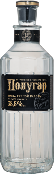 Водка Polugar Vodka Traditional 0,5 л фото