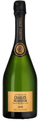 Шампанское Шарль Хайдсик Брют Миллезим 2018 Белое Брют 12% 0,75 л фото
