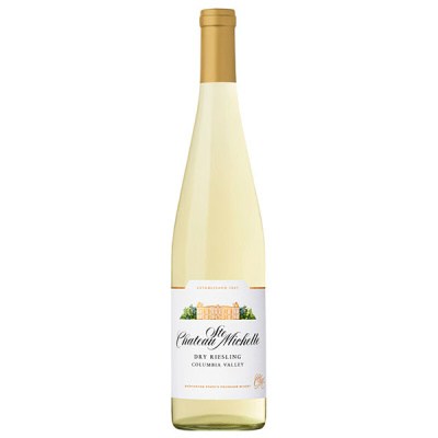 Вино Белое Полусухое Chateau Ste Michelle Dry Riesling Columbia Valley 2018 0,75 л фото