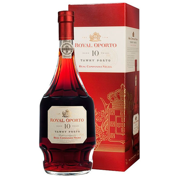 Портвейн Royal Oporto Tawny 10 Year Old in gift box 0,75 л фото