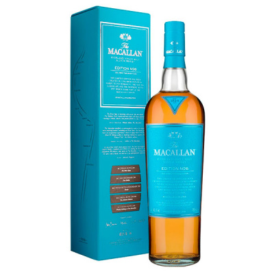 Виски Macallan Edition № 6 Single Malt Speyside in gift box 0,70 л фото