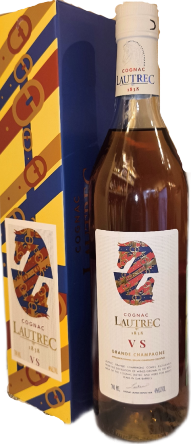 Коньяк Lautrec VS Grande Champagne in gift box 0,7 л фото