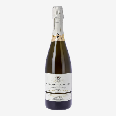 Вино игристое Белое Брют Victor Emmanuel Cremant de Savoie 2022 0,75 л фото