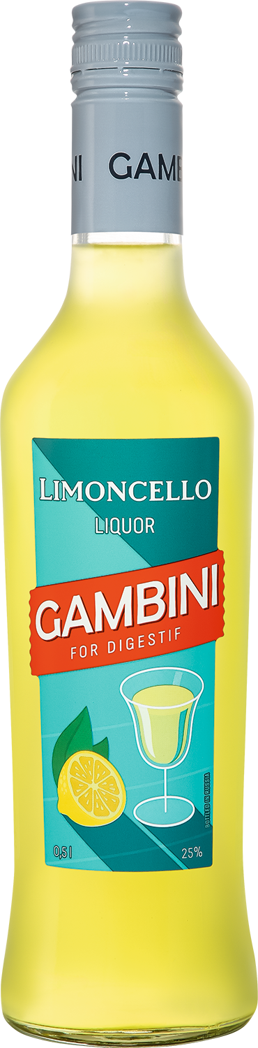 Ликер Gambini Limoncello 0,5 л фото