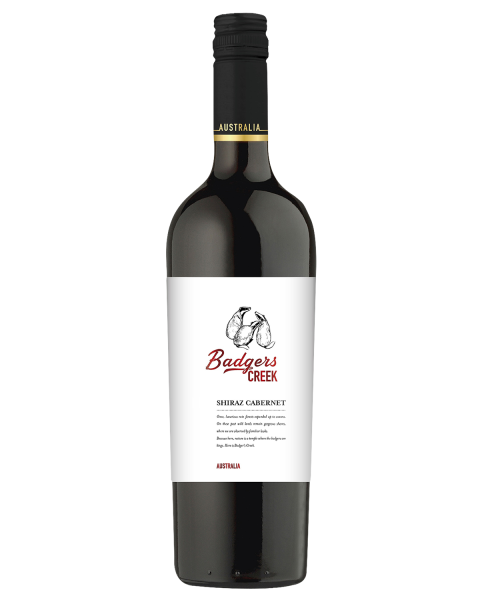 Вино Красное Сухое Badgers Shiraz-Cabernet 2022 0,75 л фото