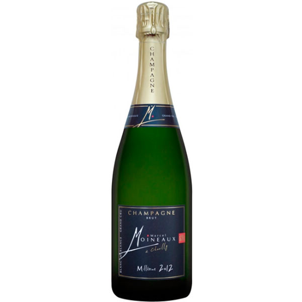 Шампанское Белое Брют Marcel Moineaux Grand Cru Blanc de Blancs Millesime Brut Champagne 2012 0,75 л фото