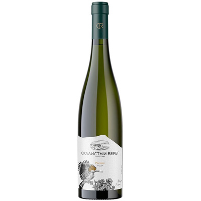 Вино Белое Сухое Skalistyj Bereg Riesling Kuban Anapa 2021 0,75 л фото