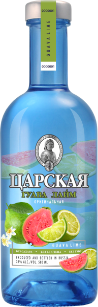Водка Tsarskaja Original Guava Lime 0,5 л фото