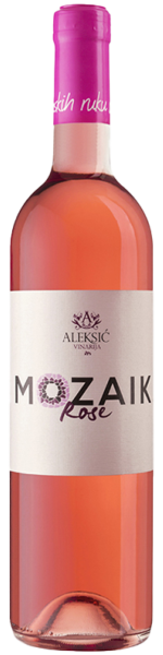 Вино Розовое Сухое Aleksic Mozaik Pinot Noir Rose 2023 0,75 л фото
