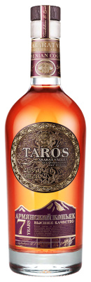 Коньяк Тарос 7 лет 2012 40% 0,5 л фото