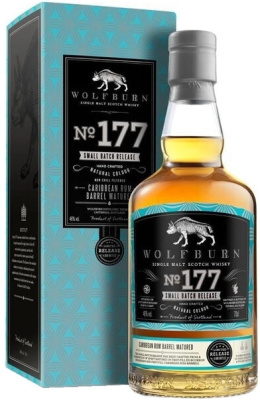 Виски Wolfburn Small Batch № 177 Single Malt Highland in gift box 0,7 л фото