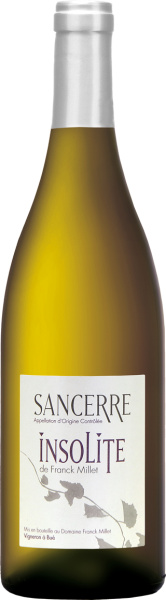 Вино Белое Сухое Domaine Franck Millet Insolite Sancerre Blanc 2022 0,75 л фото