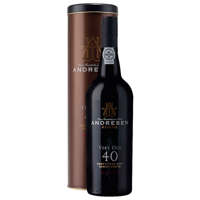 Портвейн Andresen Very Old 40 Year Old Tawny in gift box 0,75 л фото
