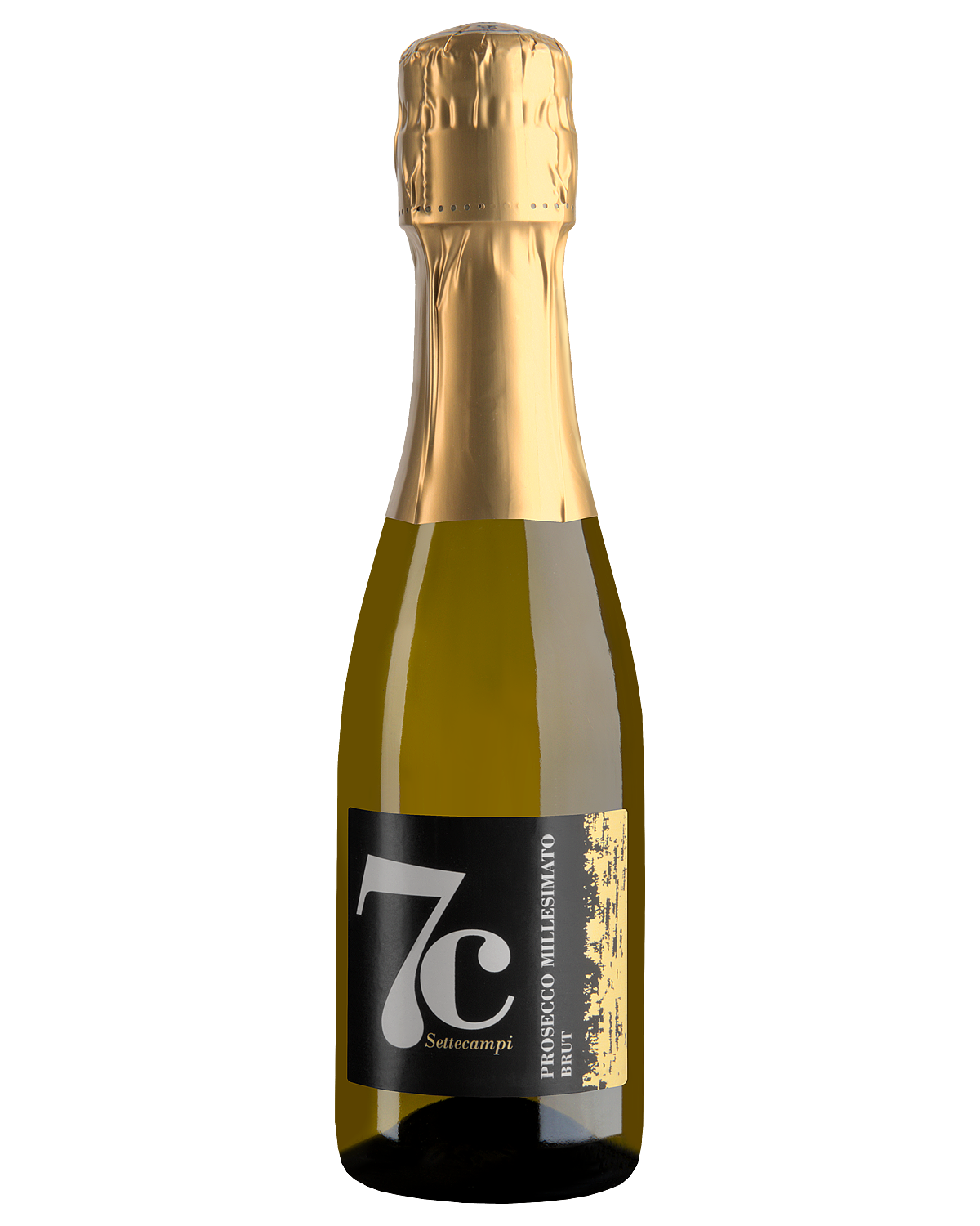 Вино игристое Белое Брют 7С Prosecco Millesimato Brut 0,2 л фото