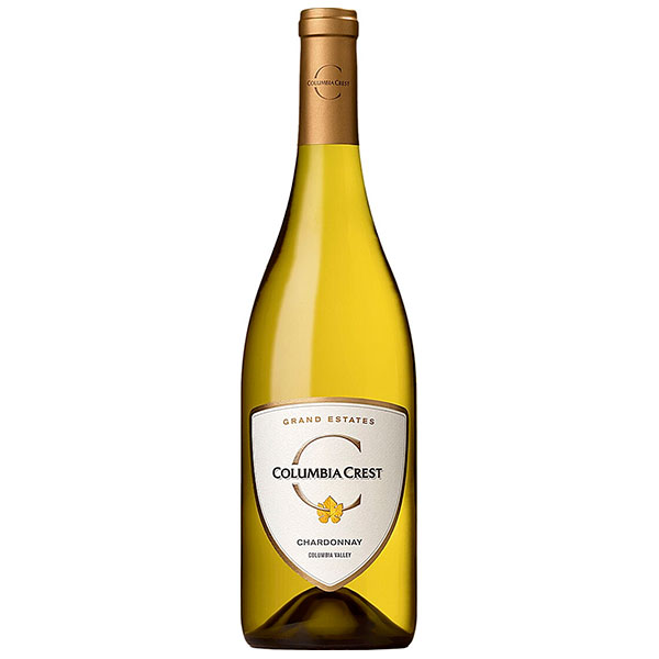 Вино Белое Полусухое Columbia Crest Grand Estates Chardonnay Columbia Valley 2020 0,75 л фото