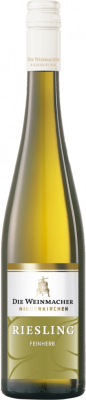 Вино Белое Полусухое Die Weinmacher Riesling Feinherb Pfalz 2023 0,75 л фото