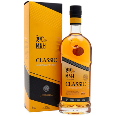 Виски M&H Single Malt Classic in gift box 0,70 л фото