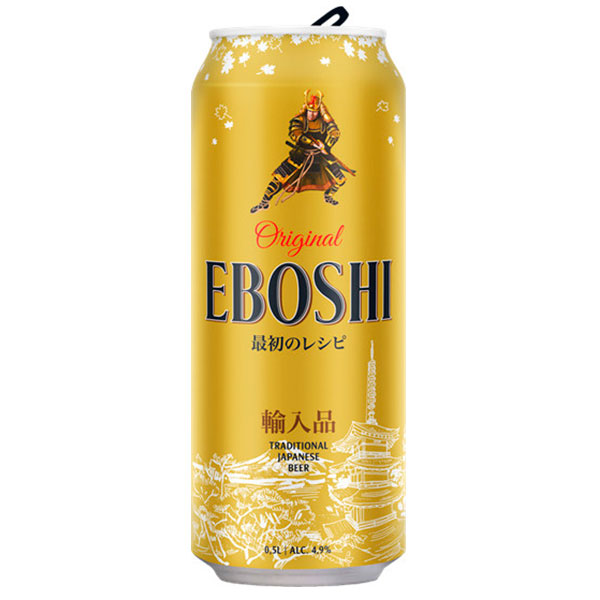 Пиво Eboshi Original in can 0,50 л фото