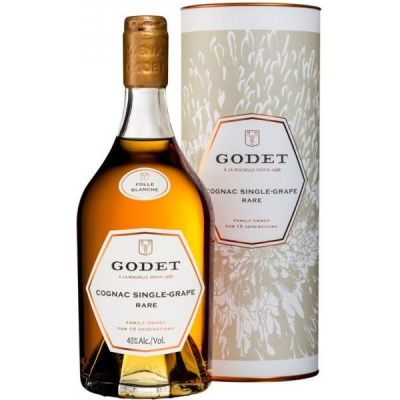 Коньяк Godet Single Grape Folle Blanche in tube 0,70 л Коньяк Godet Single Grape Folle Blanche in tube 0,70 л фото