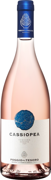 Вино Розовое Сухое Poggio al Tesoro Cassiopea Toscana Rosato 2022 0,75 л фото