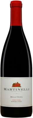 Вино Красное Сухое Martinelli Bella Vigna Pinot Noir Sonoma Coast 2022 0,75 л фото