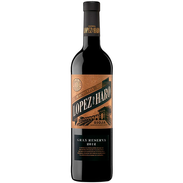 Вино Красное Сухое Hacienda Lopez de Haro Gran Reserva Rioja 2012 0,75 л фото