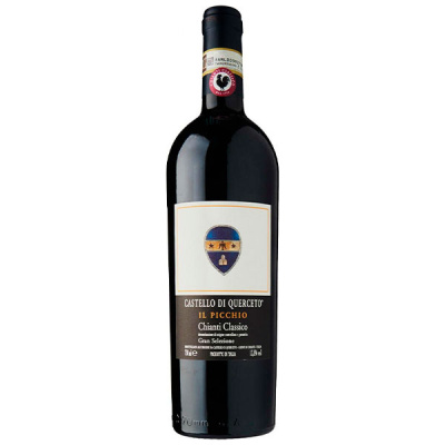 Вино Красное Сухое Castello di Querceto Il Picchio Chianti Classico Gran Selezione 2018 0,75 л фото