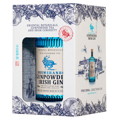 Джин Drumshanbo Gunpowder Irish Gin in gift box 0,50 л фото