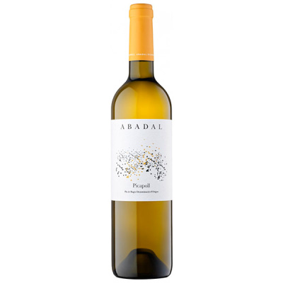 Вино Белое Сухое Abadal Picapoll Pla de Bages 2019 0,75 л фото