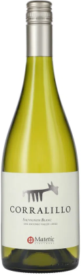 Вино Белое Сухое Matetic Corralillo Sauvignon Blanc San Antonio Valley 2023 0,75 л фото